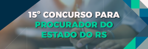 Concurso procurador do Estado do RS