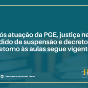 Decreto de retorno às aulas segue vigente