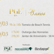 PGE RS  58 Anos