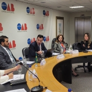 Reunião na sede da OAB, em Brasília, tratou de temas de interesse da advocacia pública 