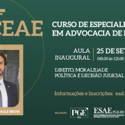 Tema do encontro será: Direito, Moralidade Política e Decisão Judicial