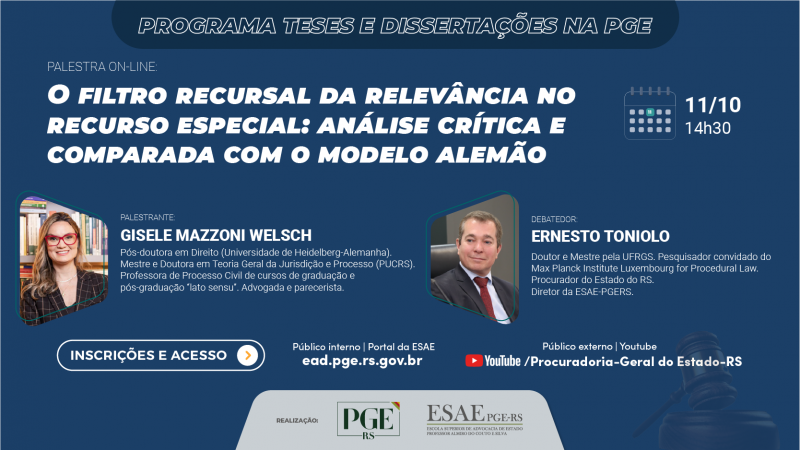 Programa Teses e Dissertações na PGE