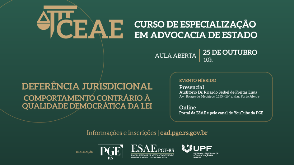 GAB 02 10 Curso de Especialização A Democracia pelo Direito Aula Aberta Site