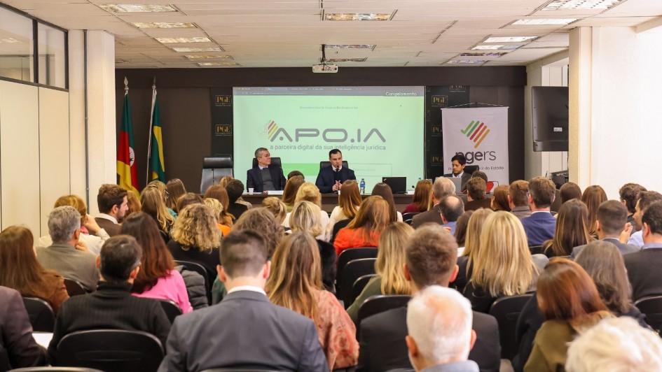 Momento hist&oacute;rico: PGE-RS lan&ccedil;a ferramenta de IA 